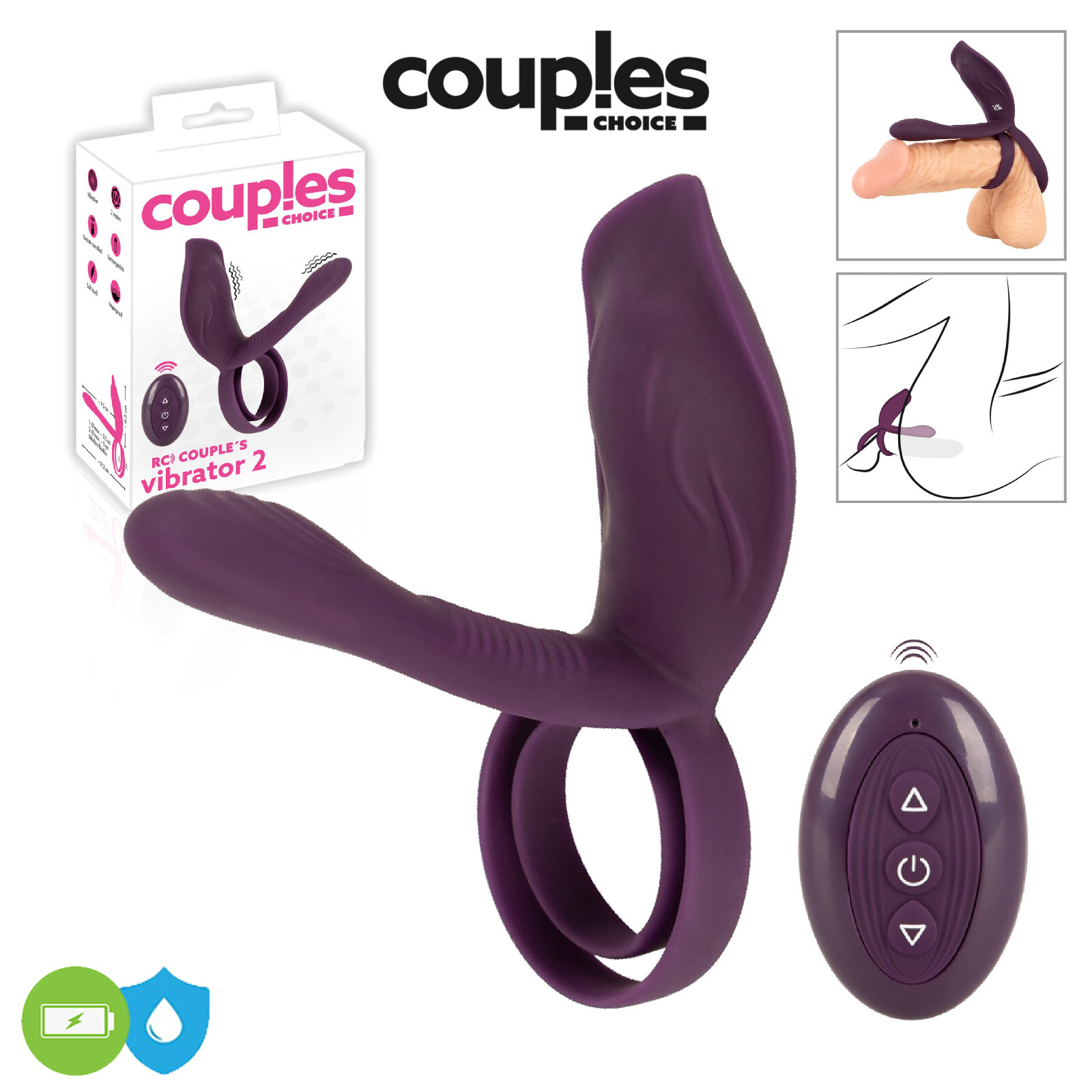 Couples Choice RC Couples Vibrator 2