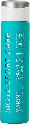 M&D Pharmacy BIO12 Sport Care - Marine Shampoo Doccia Profumo Fresco, 250ml