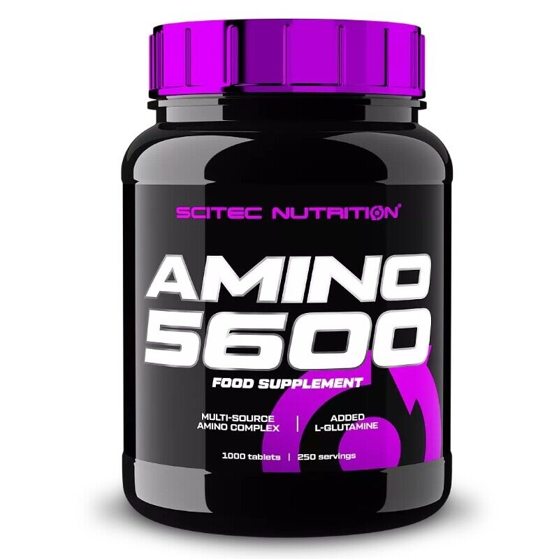 Scitec Amino 5600 1000 cpr. Aminoacidi Ramificati Bcaa Essenziali Completi