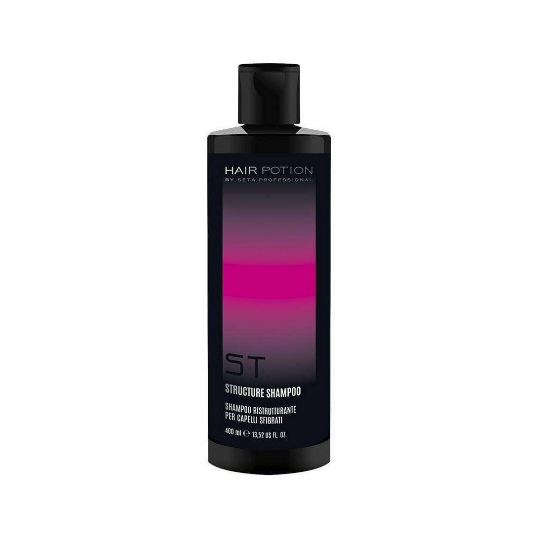 Shampoo ristrutturante per capelli sfibrati 400 ml Hair potion 00103