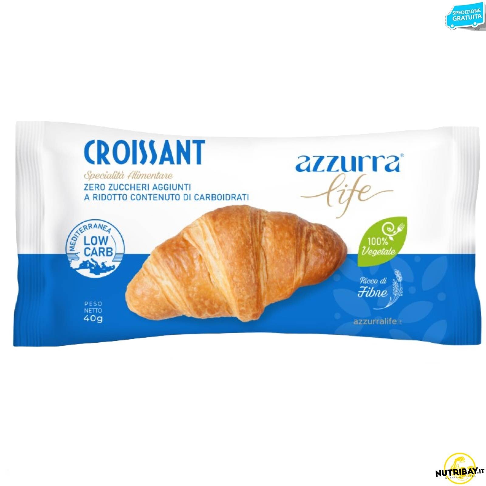 Azzurra Life Croissant - 40 gr Croissant dietetico
