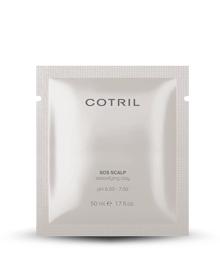 COTRIL - SOS SCALP DETOXIFYING CLAY (12X50ml) Argilla detossinante