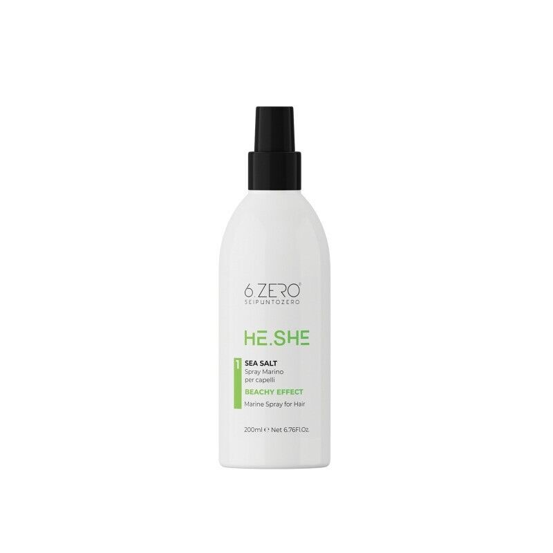 6.Zero Sea Salt Spray Marino per Capelli Effetto Spiaggia 200ml