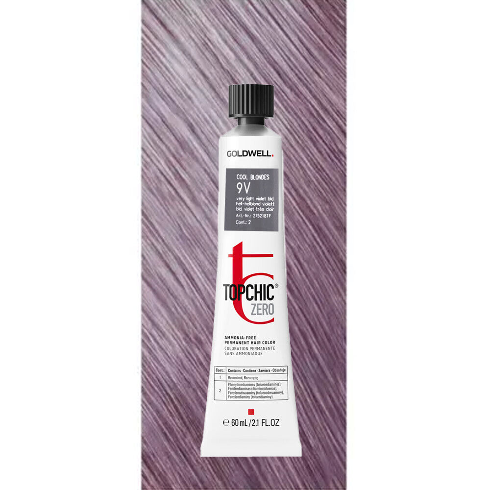 9V Topchic Zero  Very Light Violet Blonde tb 60ml