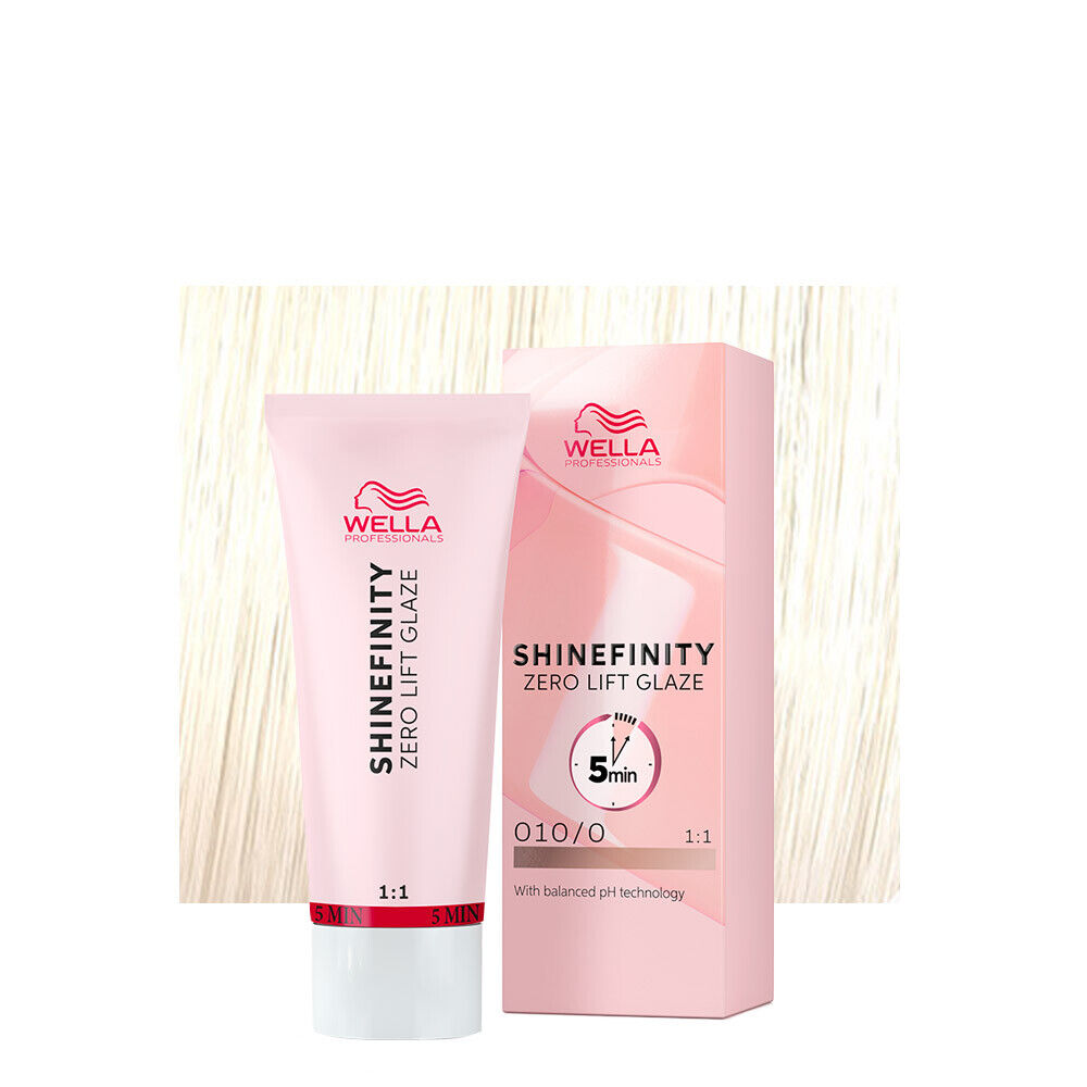 Wella Shinefinity Zero Lift Glaze Natural Flash 010/0 60ml