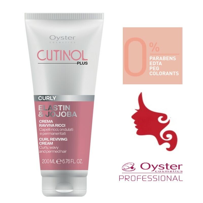CUTINOL PLUS CURLY Crema Ravviva Ricci 200 ml Oyster Cosmetics
