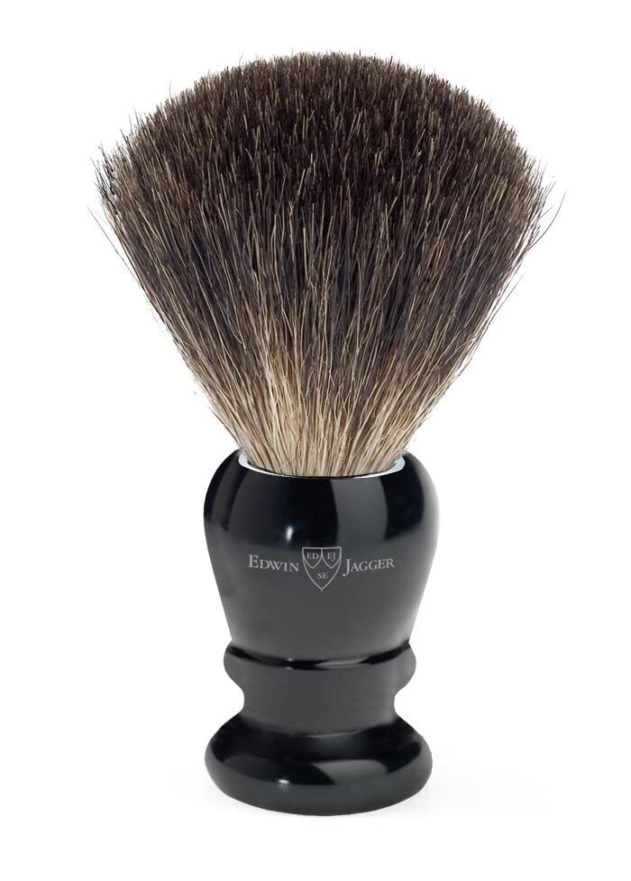 Edwin Jagger 81P46 Pure Badger Pennello da barba (x3w)