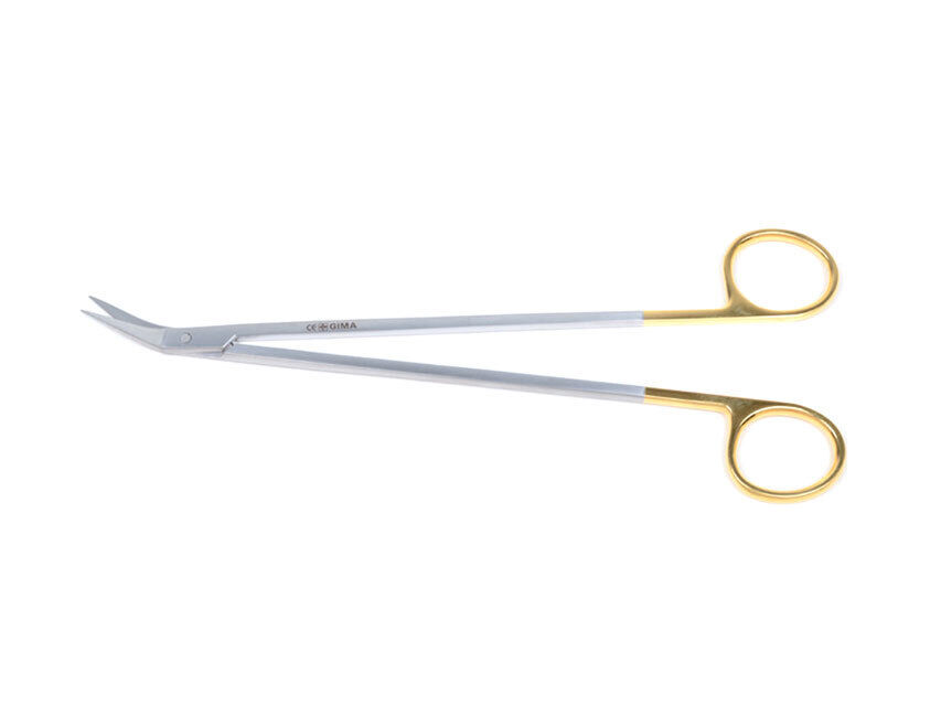 FORBICI DEBAKEY POTTS SMITH C.T.-19 cm- ang.45ø