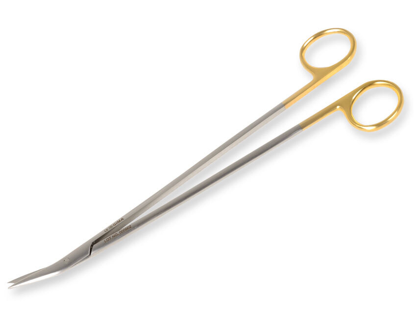 FORBICI DEBAKEY POTTS SMITH C.T.-23 cm- ang.25ø