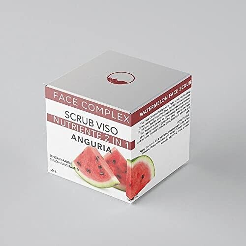 FACE COMPLEX SCRUB VISO 2 IN 1 ALL'ANGURIA PELLE LEVIGATA E MORBIDA 50 ML