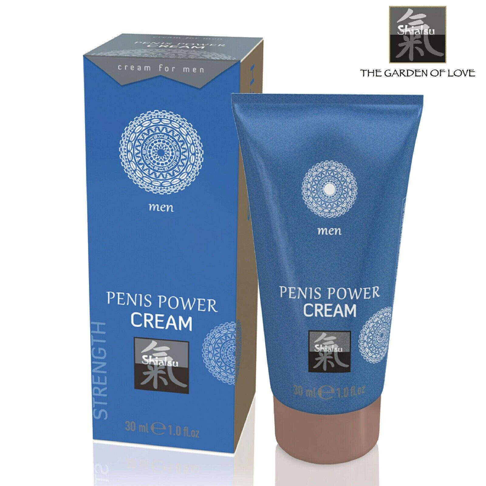 Shiatsu Men Harder Erection Penis Power Strenght Cream Crema Erezione Pene Forte