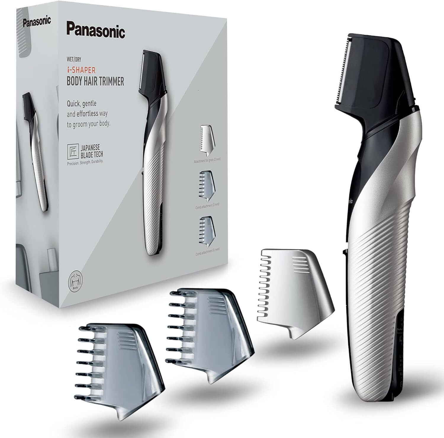 Panasonic ER-GK60-S503 Rasoio Corpo per Le Zone Piu Sensibili