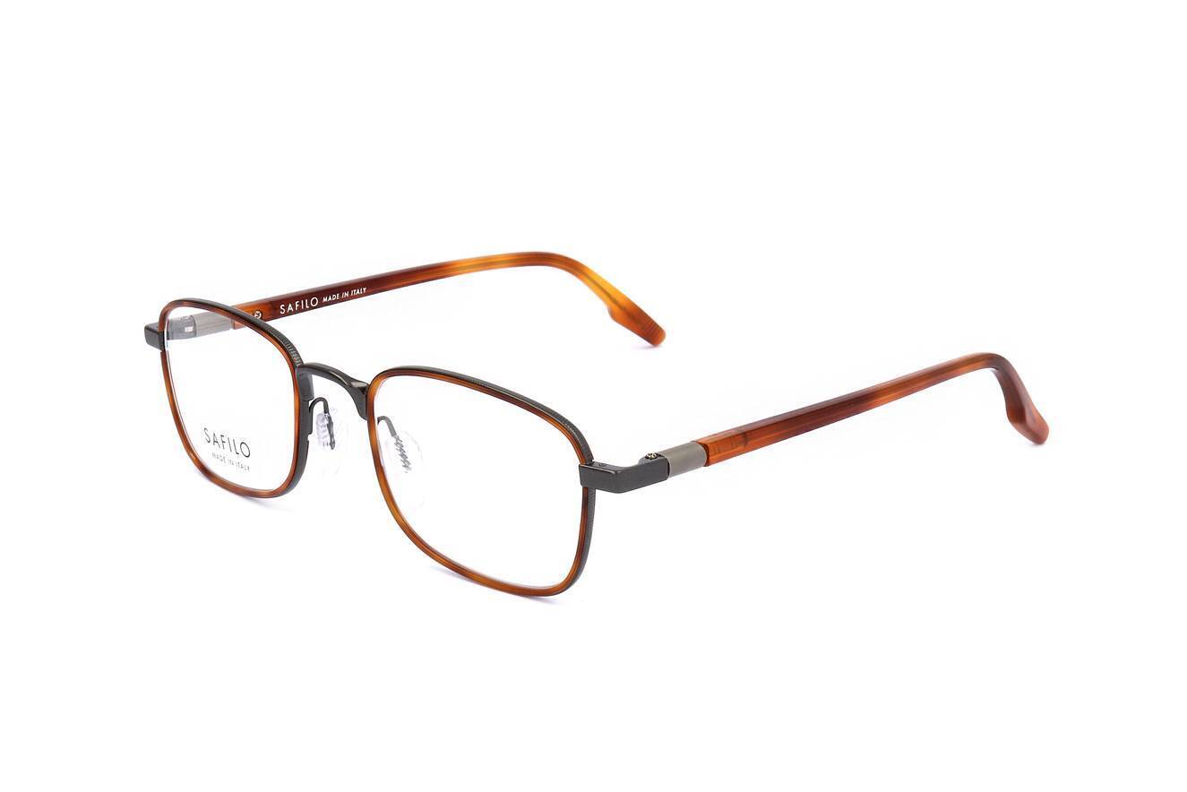 Occhiali da Vista Safilo SAGOMA 01 EKP  RUTHENIUM HAVANA 52/21/ Uomo