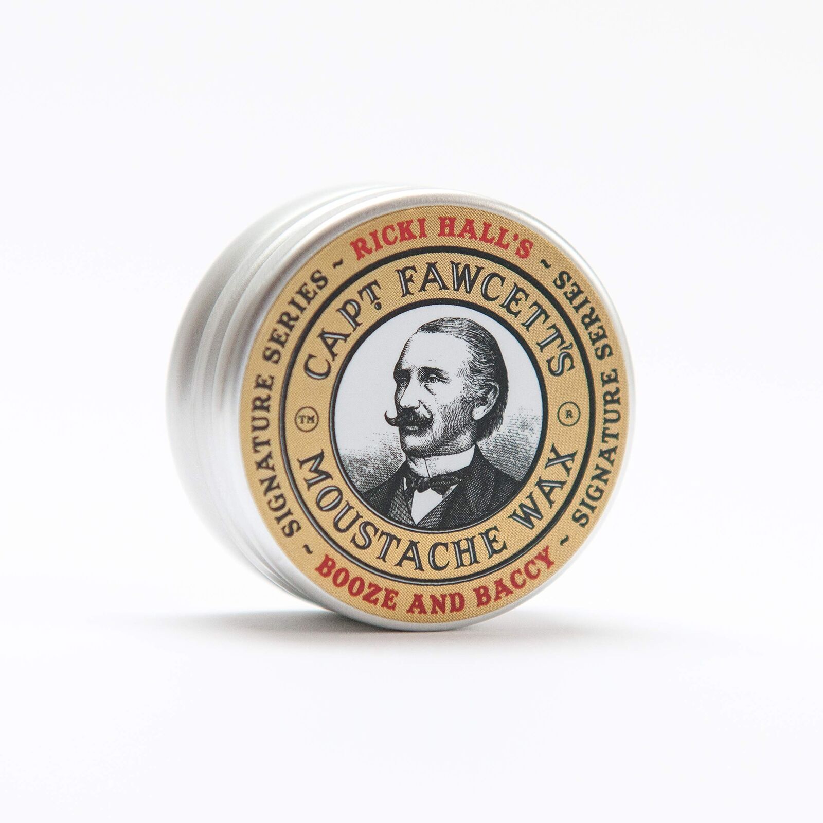 Captain Fawcett Moustache Wax Ricki Hall's 15ml (K3V)