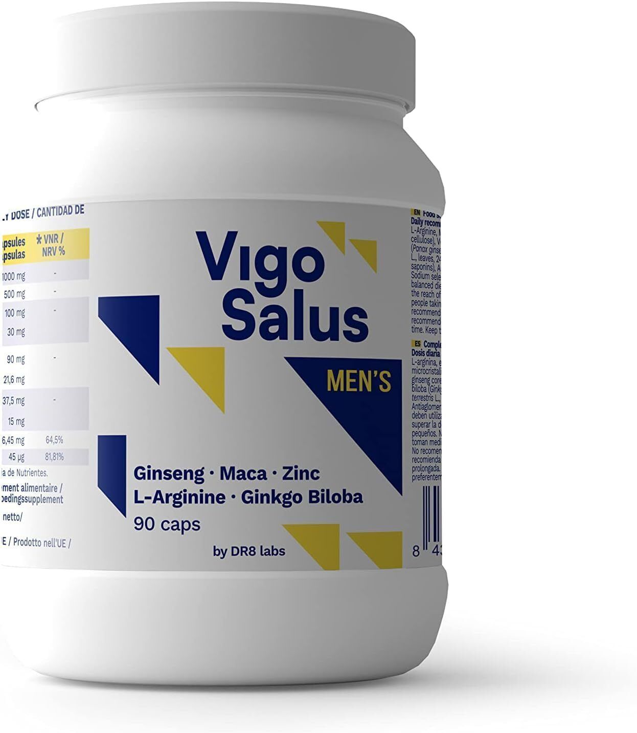 Integratore Uomo | Forza + Durata + Alto Dosaggio | Maca, Tribulus 90 Capsule