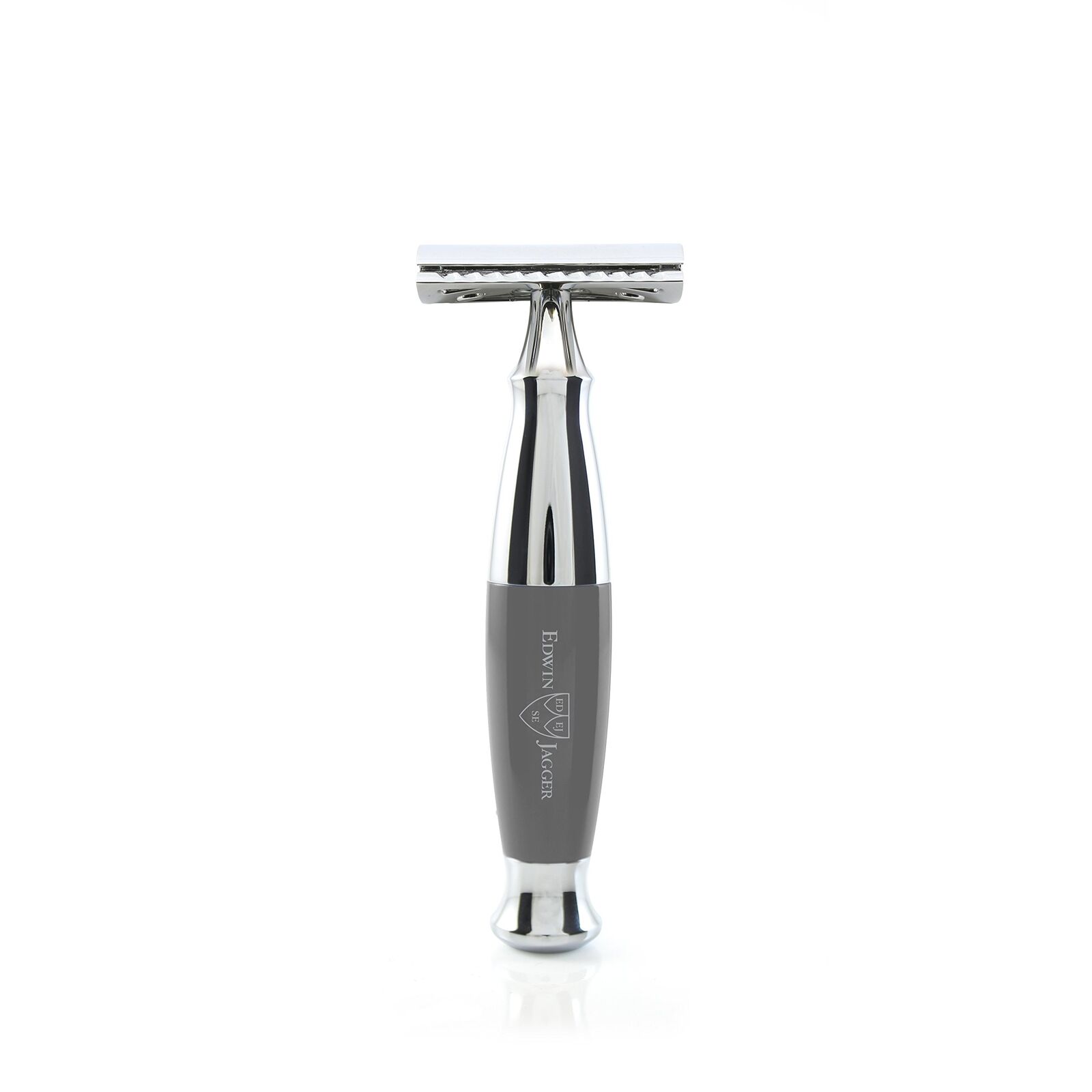 Edwin Jagger Grey & Chrome DE rasoio di sicurezza - Diffusion 36 (q3e)