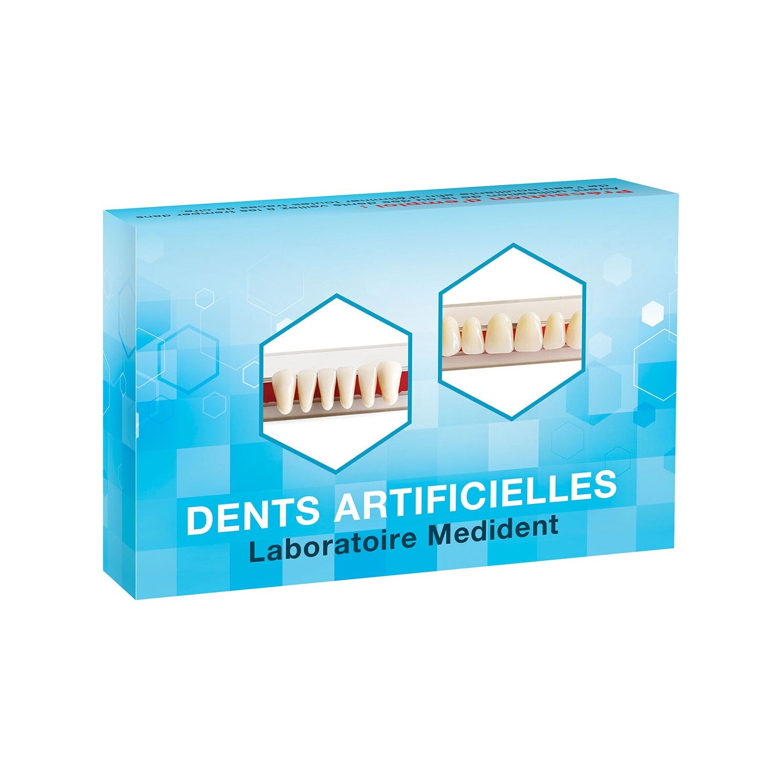 Laboratoire Medident -Denti artificiali in resina, arcata superiore e (S6y)