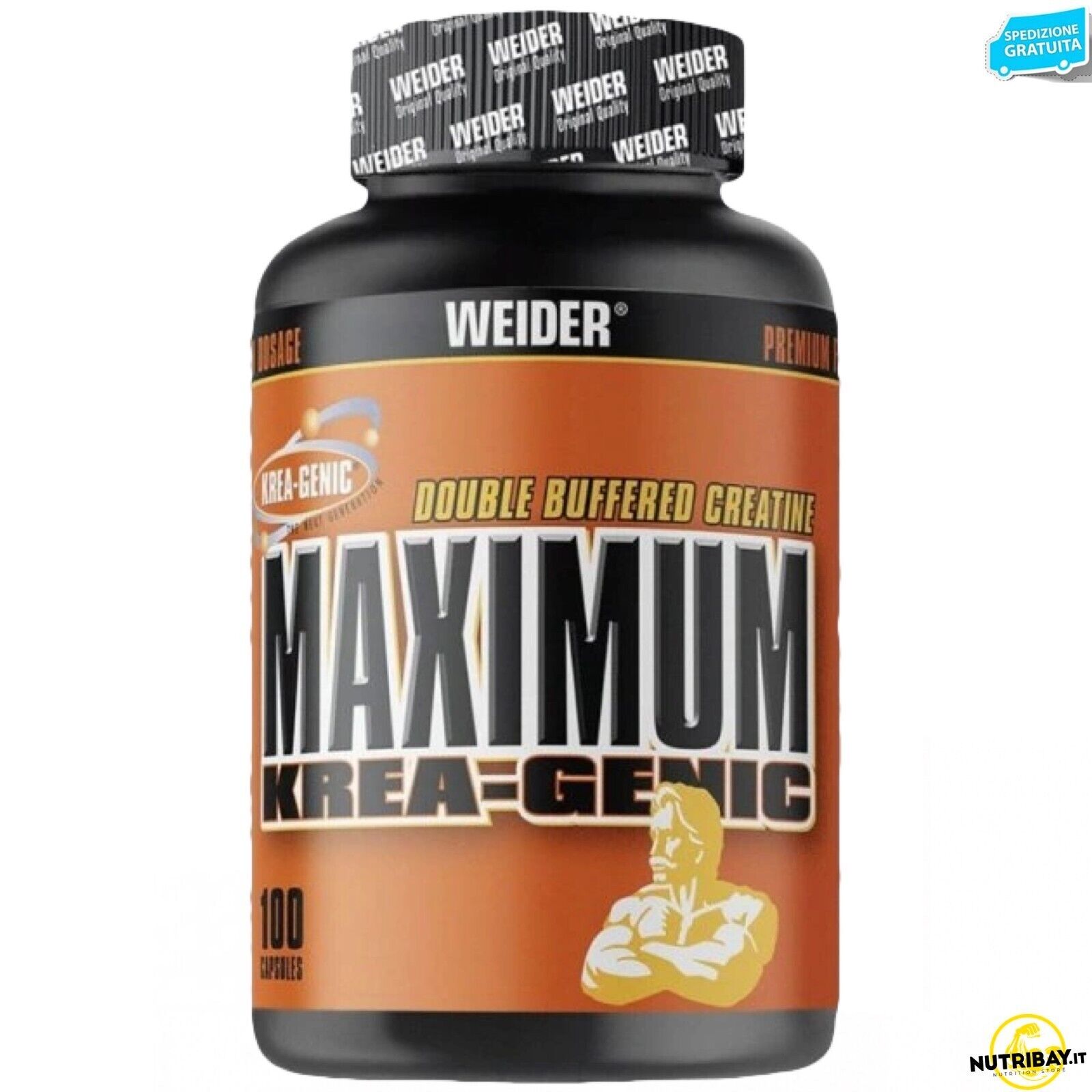 Weider Maximum Krea-Genic - 100 caps Creatina monoidrata