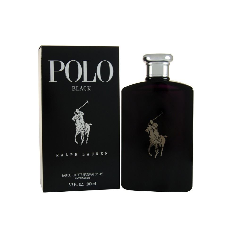 Ralph Lauren Polo Black EDT 200ml Perfume For Men