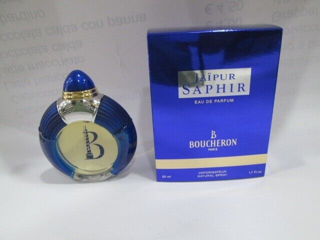 JAIPUR SAPHIR de BOUCHERON Profumo Donna Eau De Parfum 50ml spray -Vintage