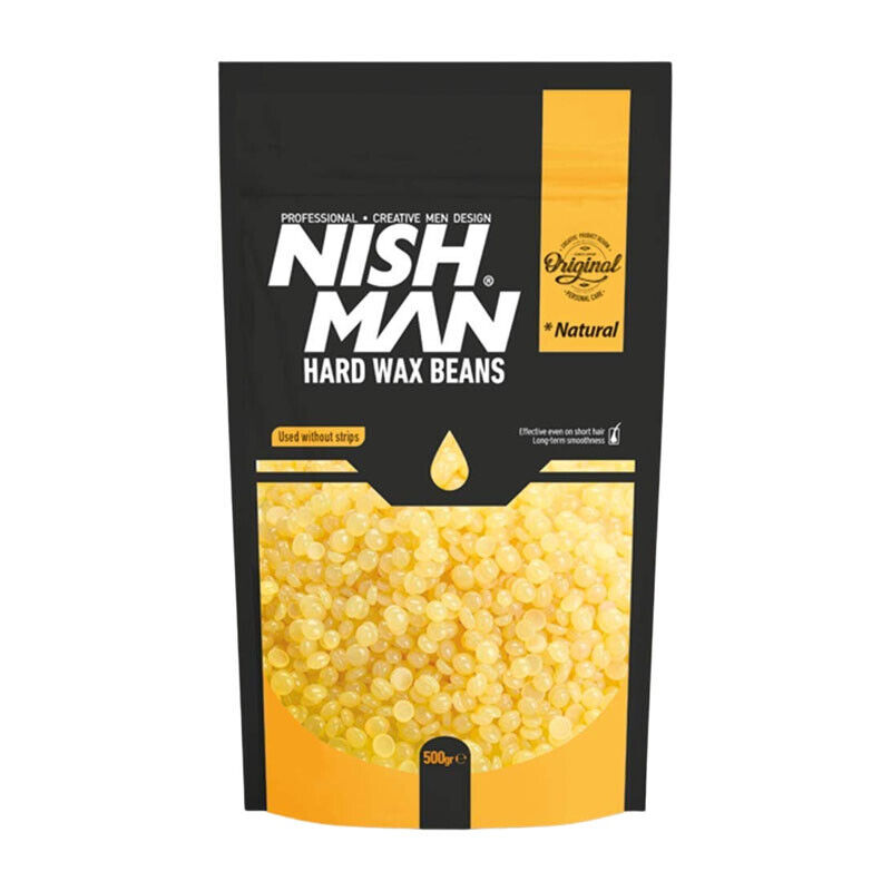 NISHMAN Hard Wax Beans Natural 500g