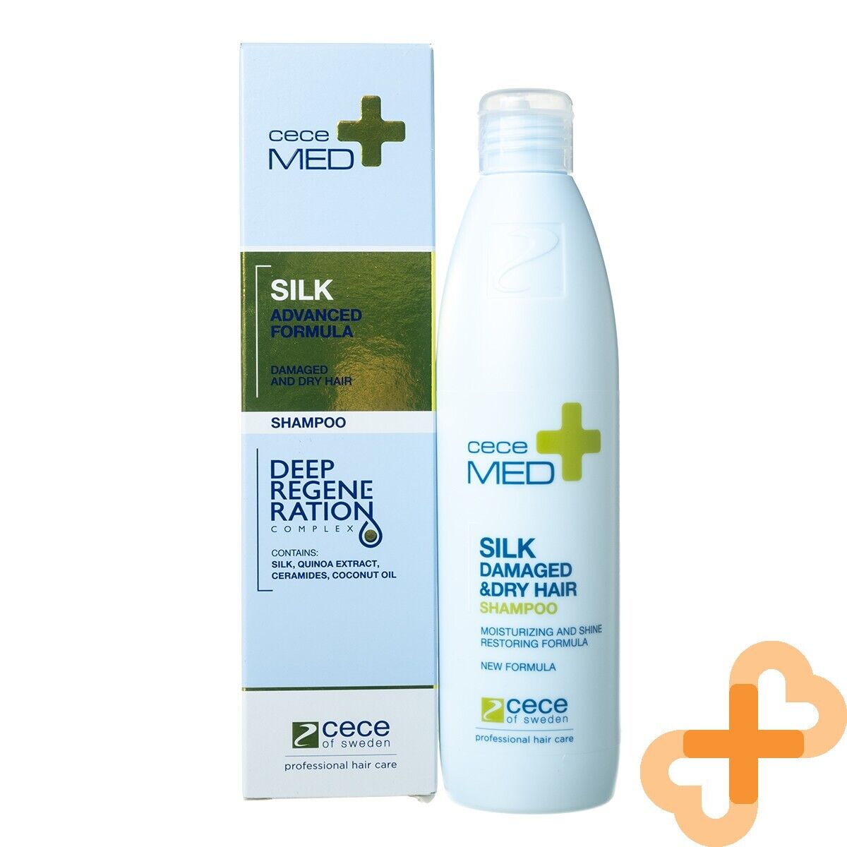 CECE MED Shampoo con Proteine della Seta Rigenerazione Profonda Capelli Secch...