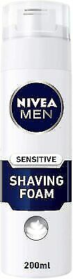 Nivea Sensitive Shave Foam 200Ml Shaving Cream By Nivea