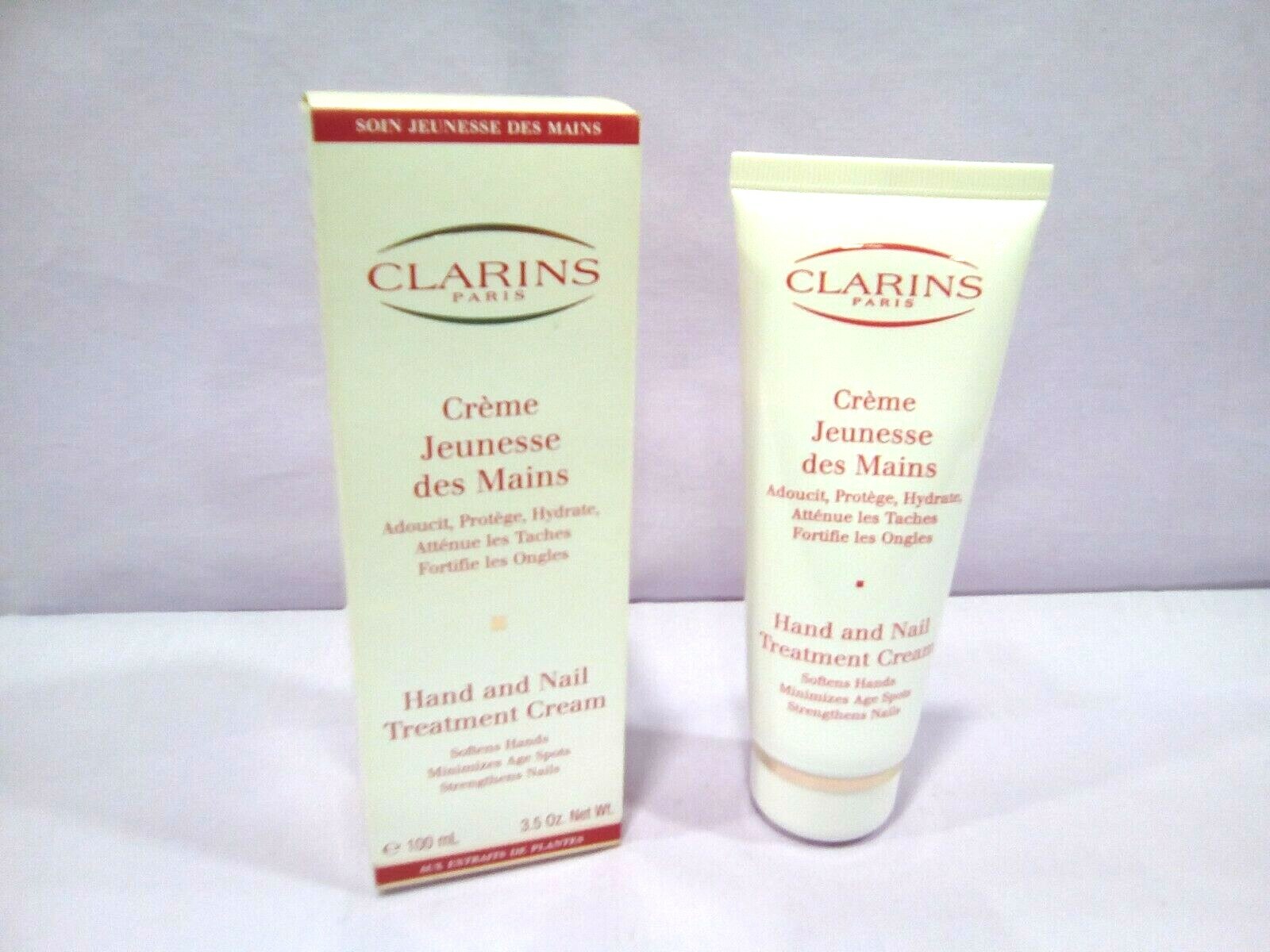 CLARINS CREME JEUNESSE DES MAINS/ HAND AND NAIL TREATMENT CREAM/ CR. MANI 100ML.