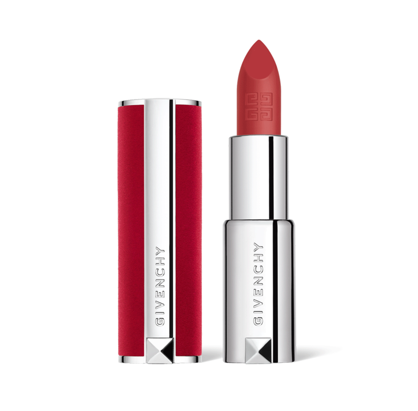 GIVENCHY Le Rouge Deep Velvet Rossetto mat cipriato 27 Rouge Infusé 3.4 gr