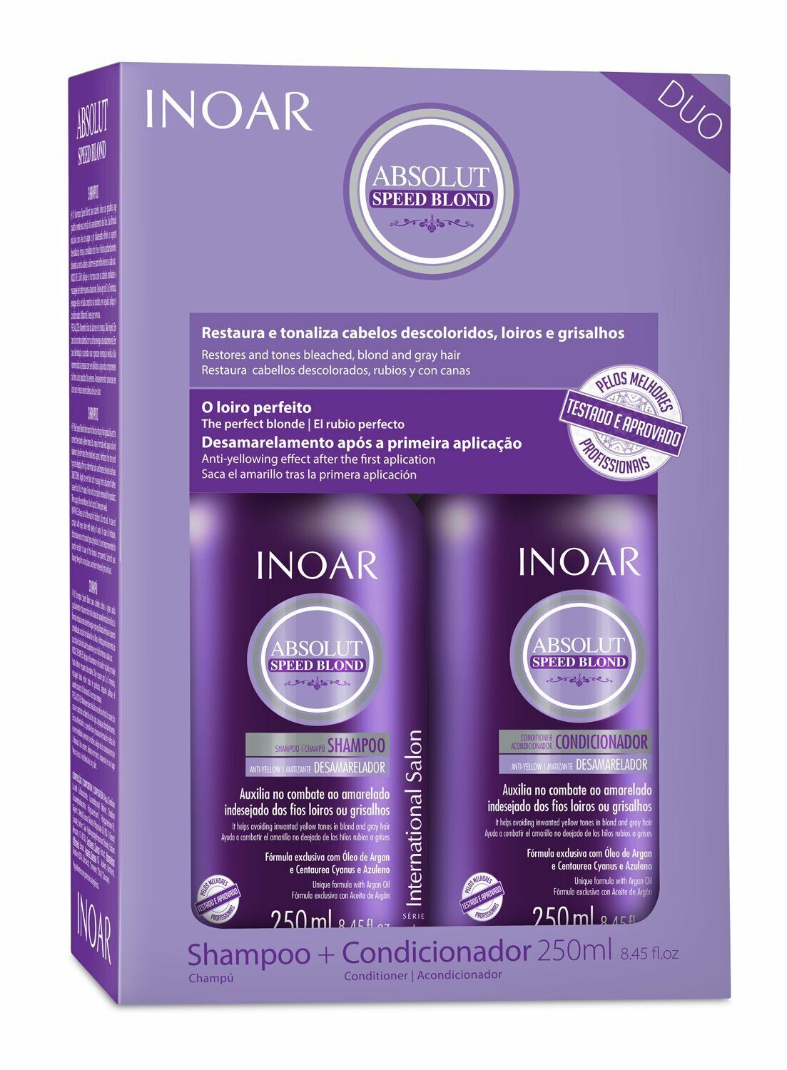 Sistema di trattamento dei capelli Duo Absolut Speed ​​Blonde Hair Care