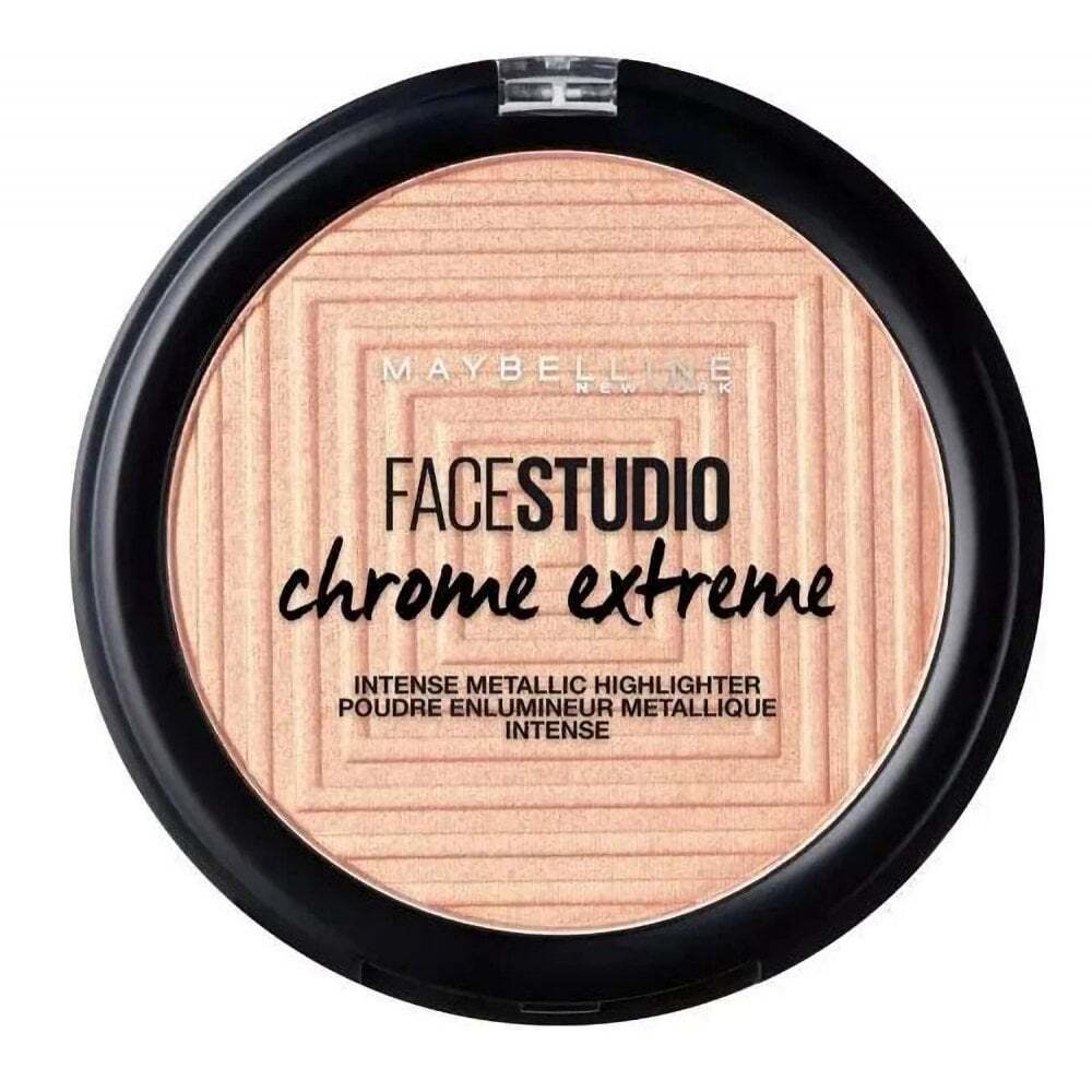 Maybelline Chrome Extreme Metallic Highlighter - 350 Molten Rose Gold