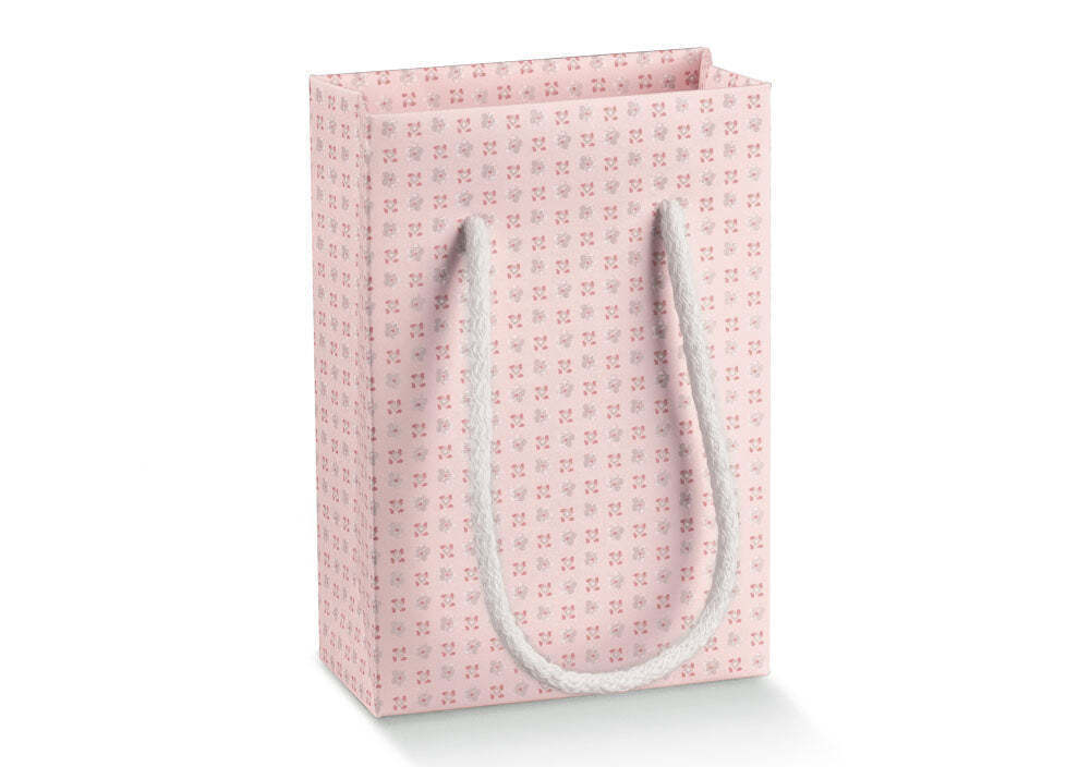 Scotton ShopperBox 100 x 50 x 145 Mm Bloom Rosa 10 Pz