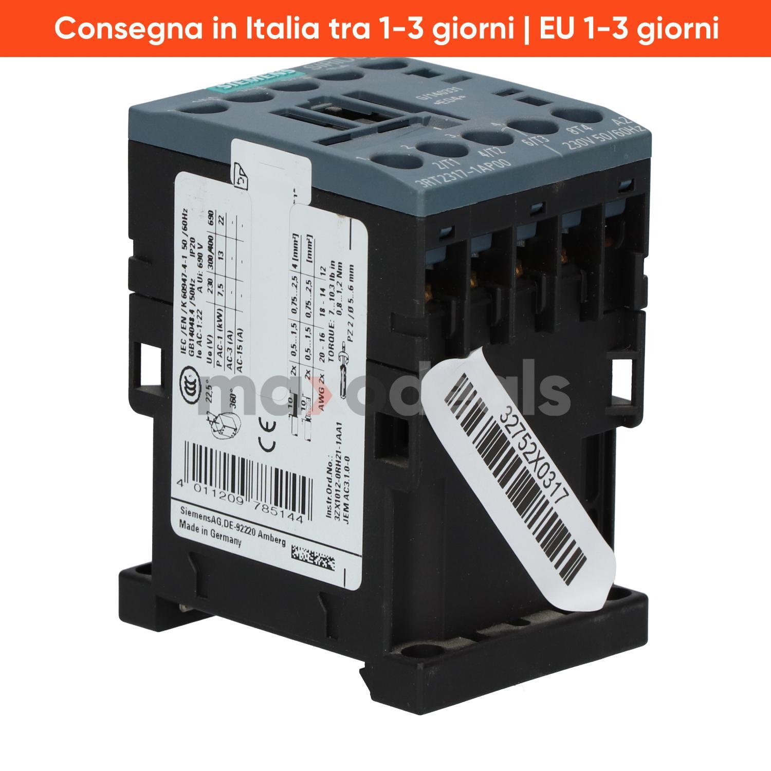 Siemens 3RT2317-1AP00 Power Contactor New NMP
