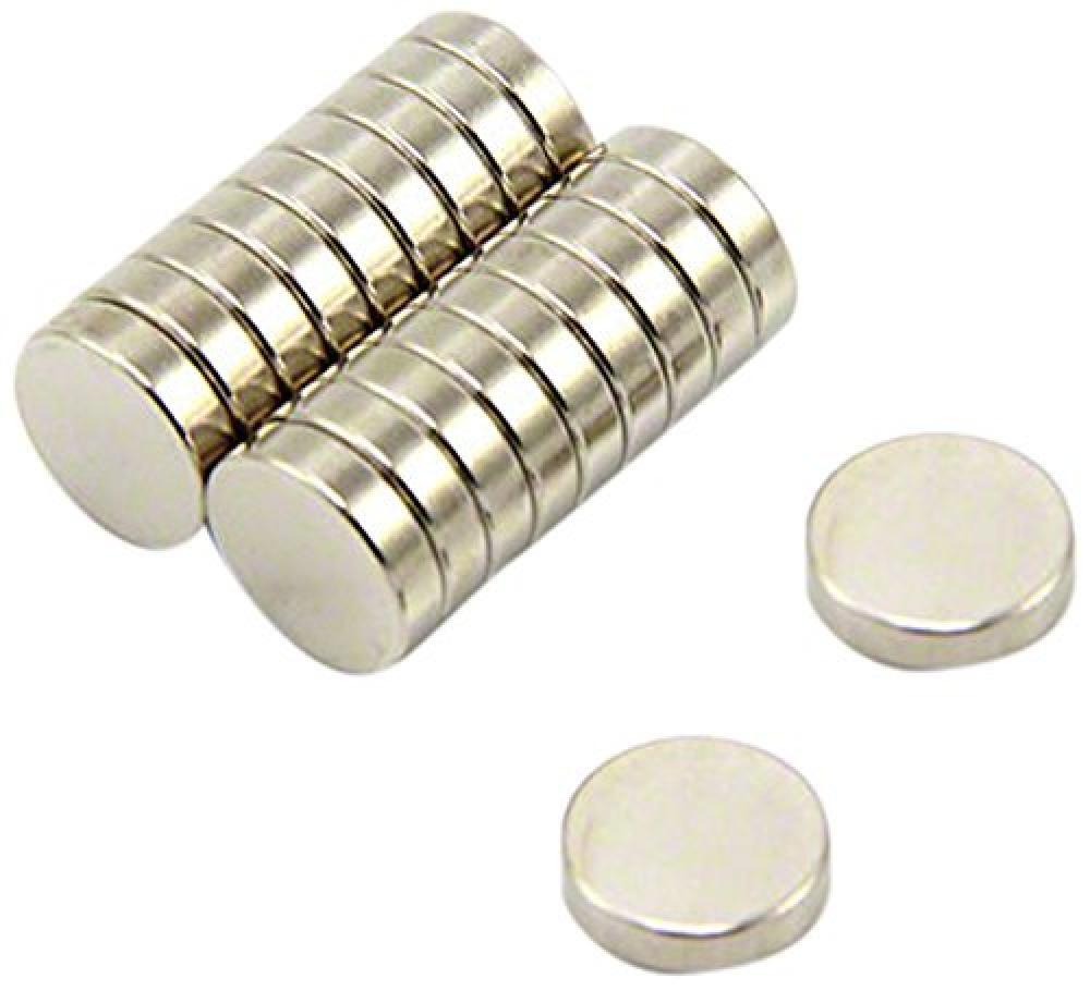 (TG. 12 mm diametro x 3 mm spesso) first3magnets F656-N35-20 - Magnete al neodim