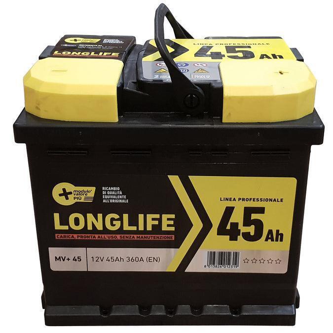 Batteria Auto Modulo Valore + 45ah Spunto 360a MM.207x11 h.mm 190