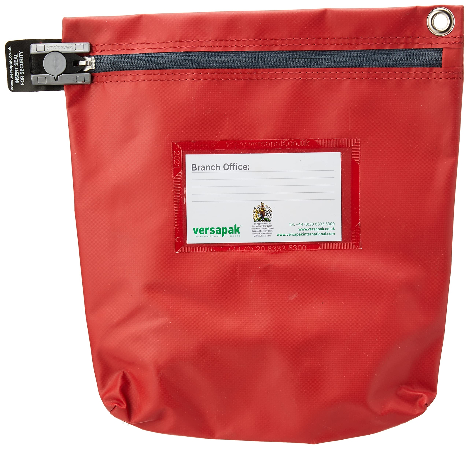 Versapak Medium Secure Cash Bag - Red