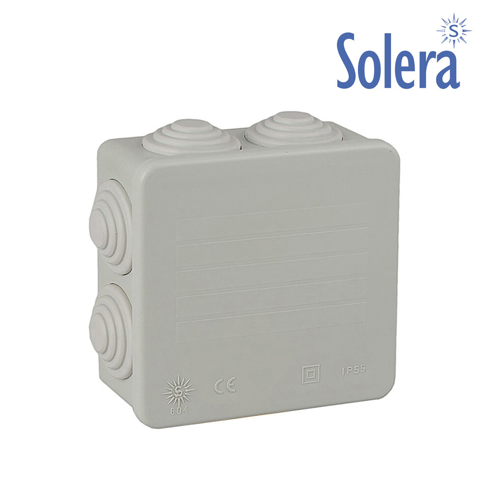 E3/60141 Scatola Quadrata Stagno 80X80X35MM SOLERA