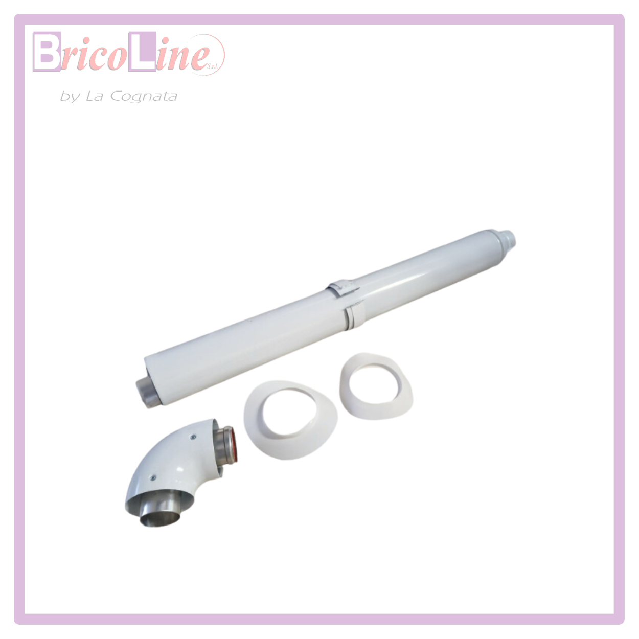 KIT COASSIALE L.1000 PART.ORIZ. 60/100 PER ARISTON NEXT 3318000