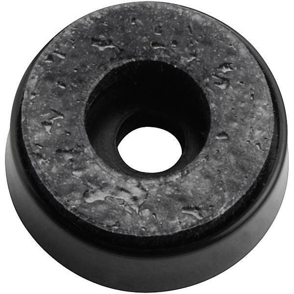 Tru components piedino a vite nero x 21 mm 11.2 1 pz