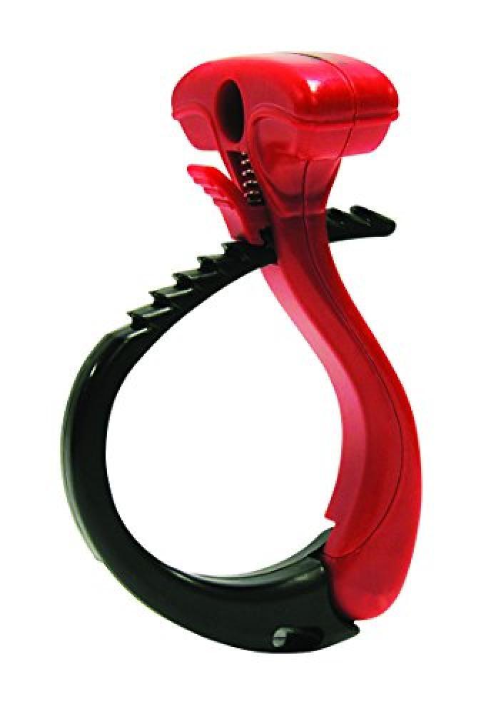 (TG. XL / 57mm-92mm) Kopp 372701002 Cable Wraptor XL, nero/rosso 57mm-92mm - NUO