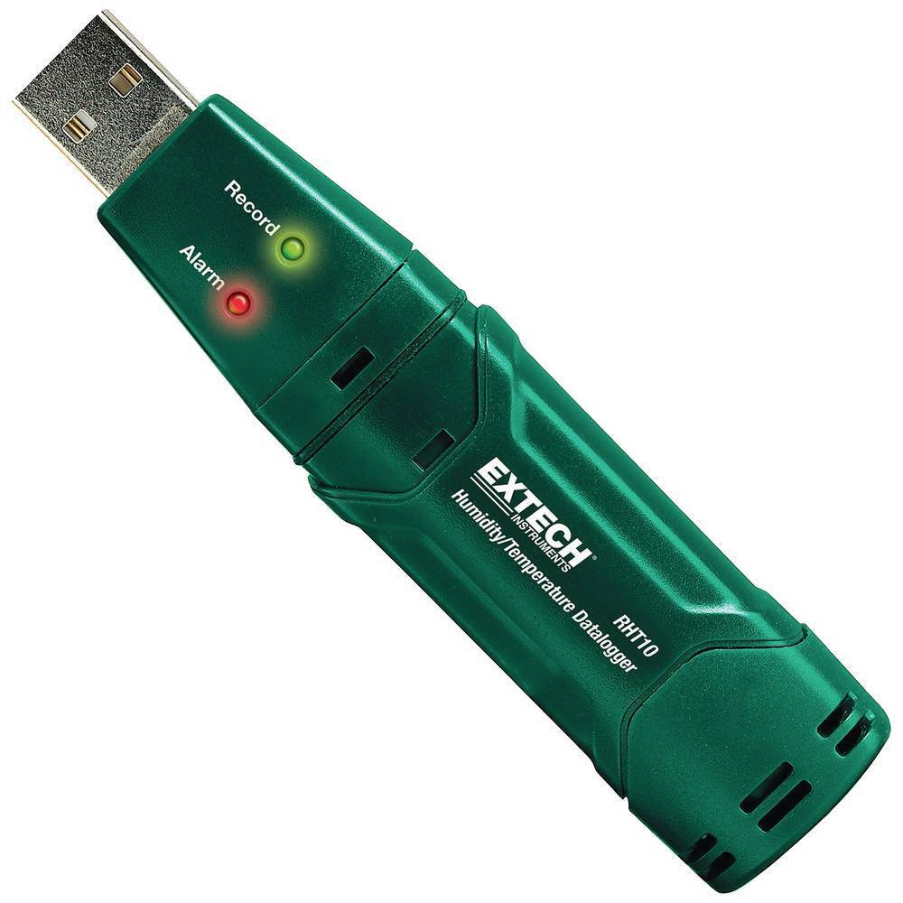 Extech RHT10 Data logger temperatura, Data logger umidità Misura: Temperatura,