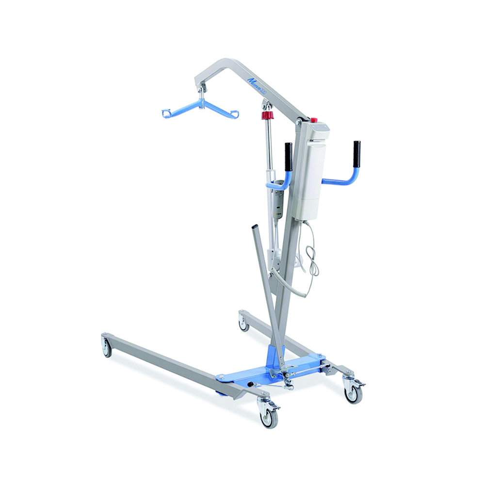 Sollevatore elettrico a leva Muevo anziani e imbracatura portata 200kg	 Grigio M