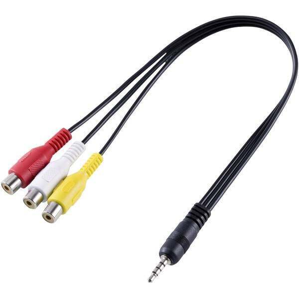 2108429 speaka professional av audio, video adattatore 1x spina jack da 3.5 mm -