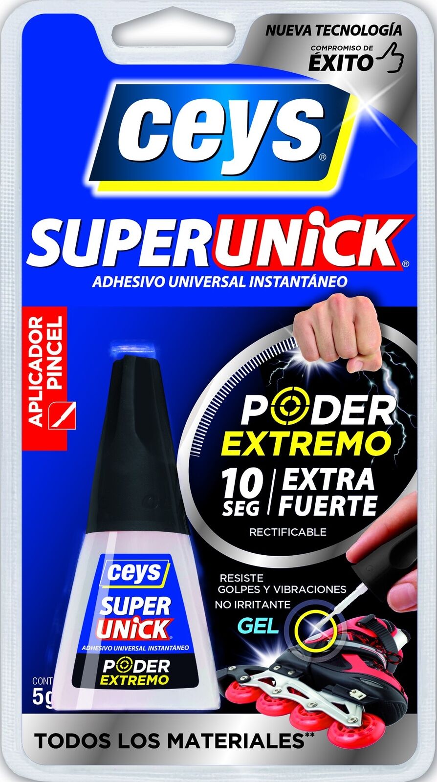 CEYS 504270 CEYS Ultraunick Gel 5G Pennello