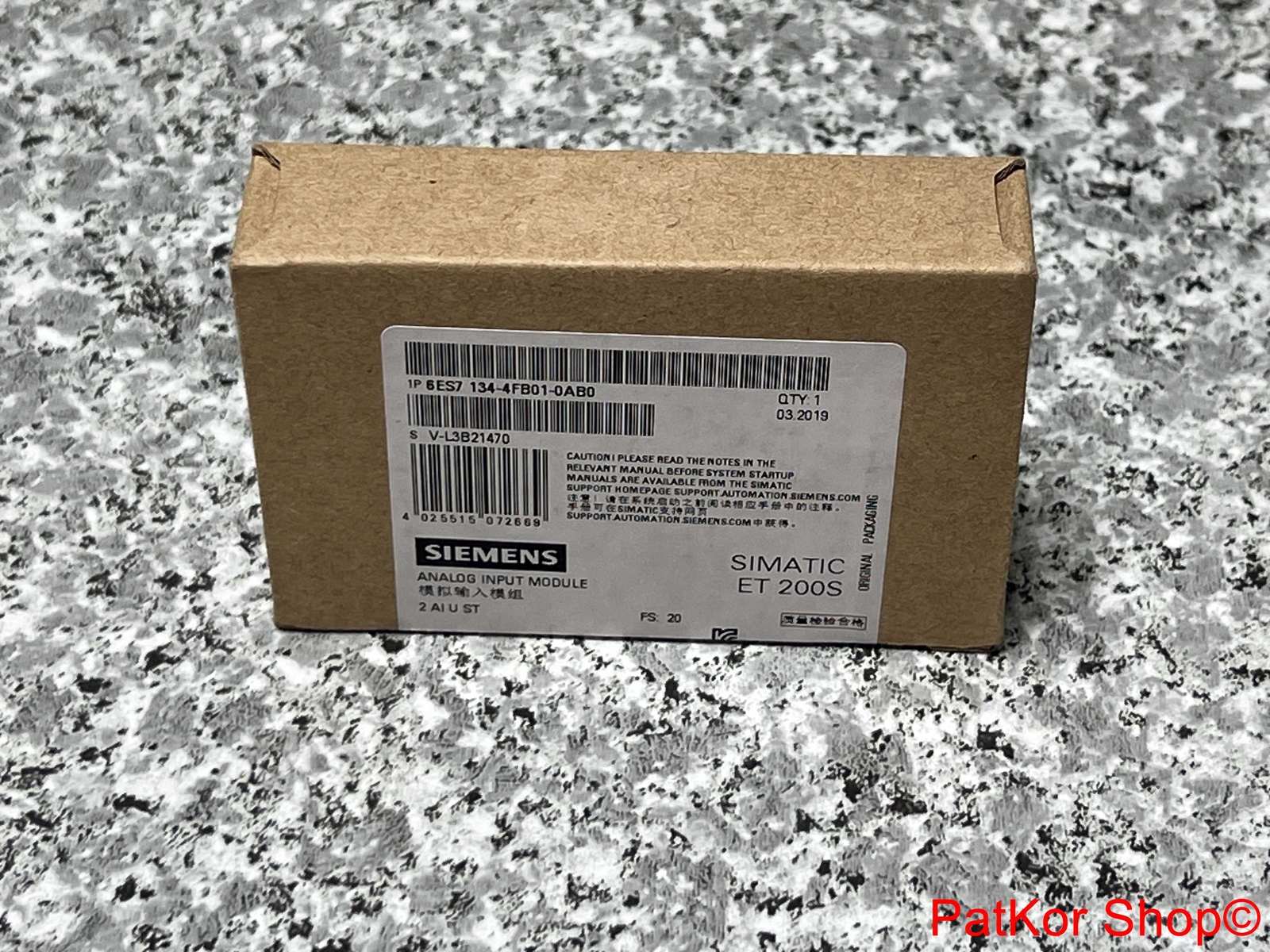 Siemens 6ES7134-4FB01-0AB0 /#J PKL 12170