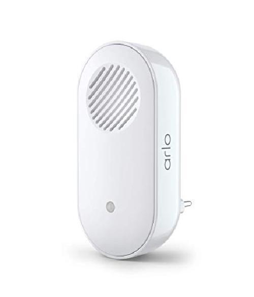 Arlo Chime 2, Allarme Incorporato, Connessione Diretta al Wi-Fi, per Interno, Av