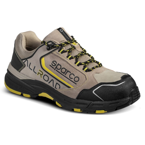 Sparco scarpa da lavoro antinfortunistiche Allroad Roc S3 N.46 nabuk Tan/Giallo