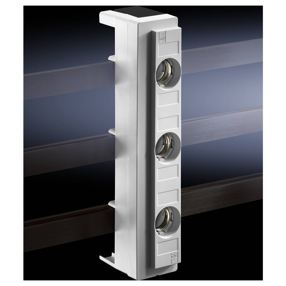 Rittal SV 3418.030 Portafusibili tripolari a cavaliere Poliammide Grigio (RAL