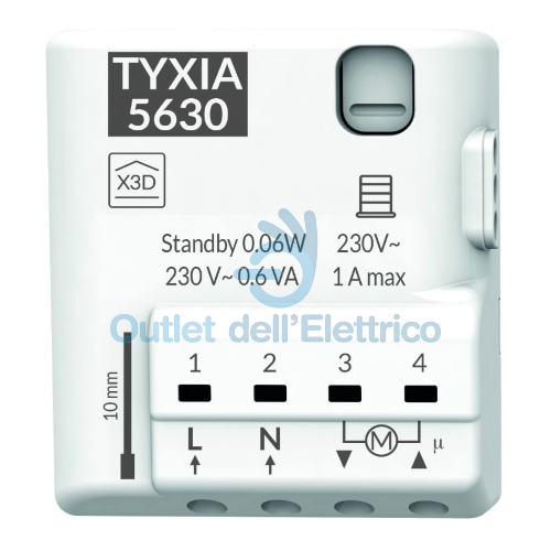 DELTA DORE 6351414 TYXIA 5650 NANOMODUL DIMMER F SOLO 230V
