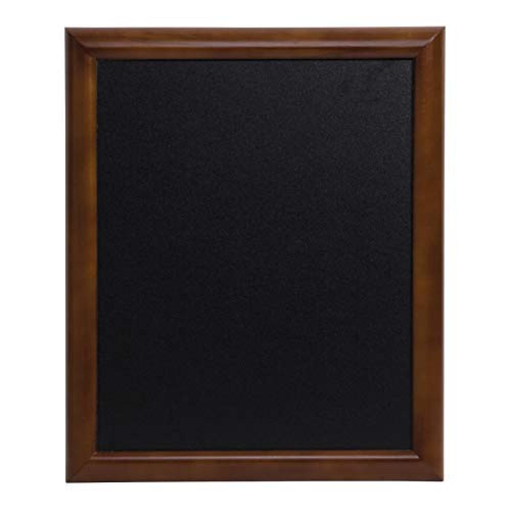 (TG. 60x80) Securit Lavagna Universal - A muro - Noce - 60x80 - NUOVO